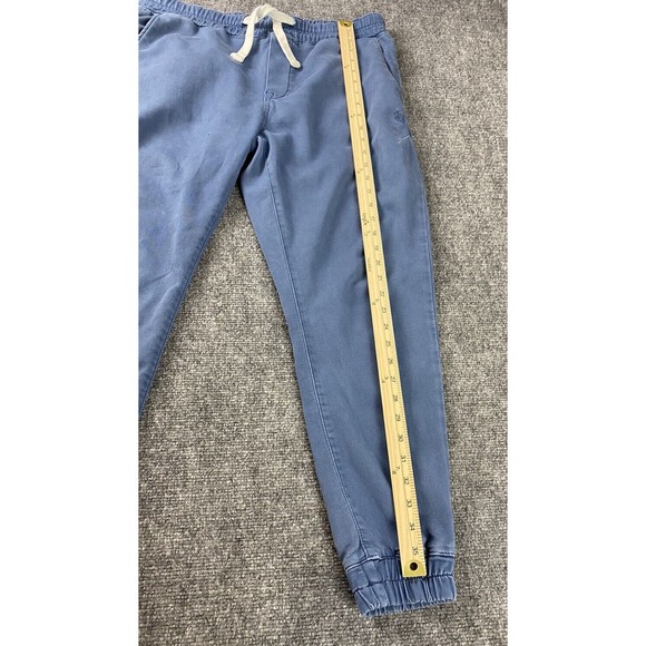 Zara Joggers Mens XLarge Blue Adjustable Waist Pockets Pull On Sweats Active - Picture 9 of 12